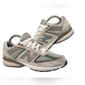 New Balance 990v5 Big Kid 'Castlerock' Shoes.